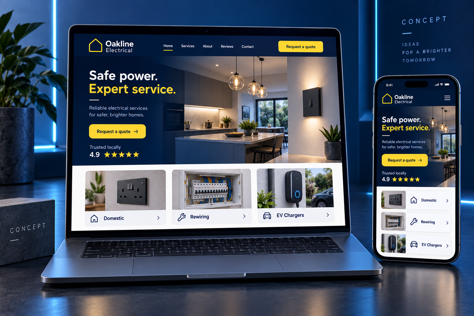 Oakline Electrical concept